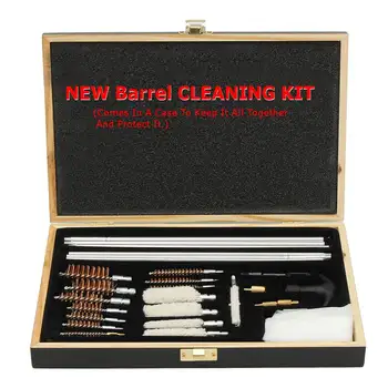 Universal Rifle Guns Cleaning Tool Kit Handgun Shotgun F irearm Cleaner Pistol Rods Picks Mop Brushes Accessory with Carry Case
Universal Rifle Guns Cleaning Tool Kit Handgun Shotgun F irearm Cleaner Pistol Rods Picks Mop Brushes Accessory with Carry Case
