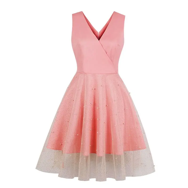 Sisjuly Sexy Vintage Dresses Pink Sweet Elegant Party Women OL Ladies Aline Zipper Lace Mesh Solid Female Retro Summer Dress
Sisjuly Sexy Vintage Dresses Pink Sweet Elegant Party Women OL Ladies Aline Zipper Lace Mesh Solid Female Retro Summer Dress