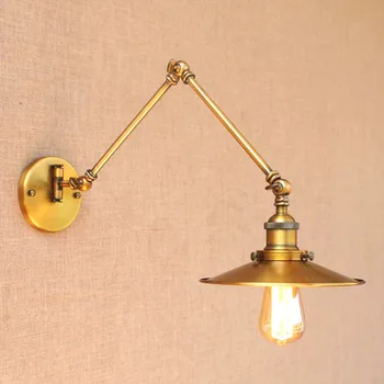 RH Rustic Brass Loft Style Industrial Wall Lamp Vintage Adjustable Long Swing Arm Light Fixtures Wall Sconces Arandela Lighting
RH Rustic Brass Loft Style Industrial Wall Lamp Vintage Adjustable Long Swing Arm Light Fixtures Wall Sconces Arandela Lighting