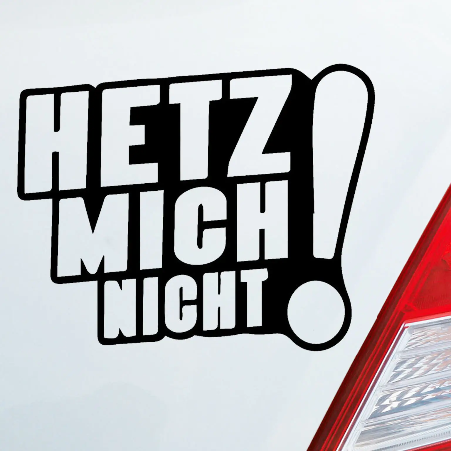 15*12cm Auto Aufkleber Hetz Mich Nicht! Funny Saying Stickers Lawn Fun Cute Interesting Vinyl Decal Sticker
15*12cm Auto Aufkleber Hetz Mich Nicht! Funny Saying Stickers Lawn Fun Cute Interesting Vinyl Decal Sticker