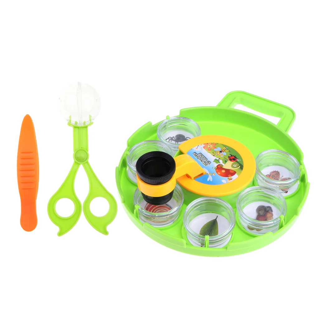 Bug Insect Catch Tool & Viewer Turntable Set, Insect Magnifier Observation Case Nature Exploration Toy For Kids
Bug Insect Catch Tool & Viewer Turntable Set, Insect Magnifier Observation Case Nature Exploration Toy For Kids