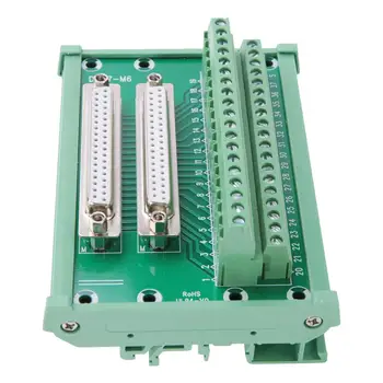 DB37-M6 Terminal Block Double Female Head DIN Rail Mount Interface Module Terminal Block Board Connector
DB37-M6 Terminal Block Double Female Head DIN Rail Mount Interface Module Terminal Block Board Connector