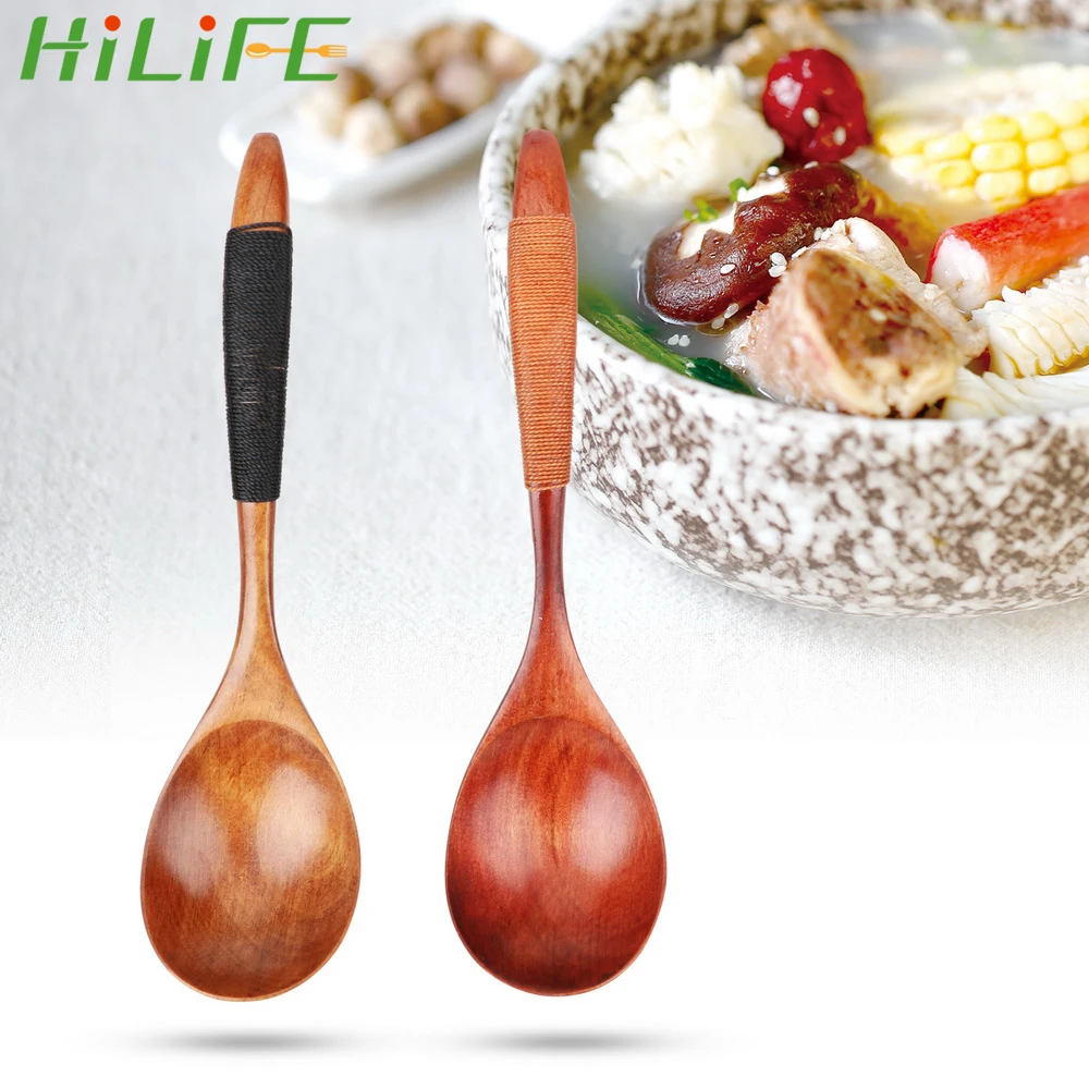 HILIFE Kitchen Cooking Tool Tableware Bamboo Teaspoon Soup Catering Spoons Long Handle Wooden Spoon Home Kitchen Accessories
HILIFE Kitchen Cooking Tool Tableware Bamboo Teaspoon Soup Catering Spoons Long Handle Wooden Spoon Home Kitchen Accessories
