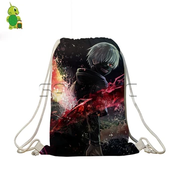 Anime Tokyo Ghoul Kaneki Ken Printed Drawstring Bag Young Women Men Daily Backpacks Kids Boys Girls School Shoulder Bags 
Anime Tokyo Ghoul Kaneki Ken Printed Drawstring Bag Young Women Men Daily Backpacks Kids Boys Girls School Shoulder Bags