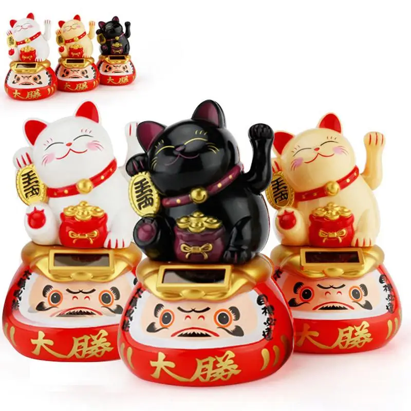 Solar Energy Shaking Hands Lucky Cat Home Small Decoration Home Decoration Accessories Lucky Mascot Cat Miniature Figurines
Solar Energy Shaking Hands Lucky Cat Home Small Decoration Home Decoration Accessories Lucky Mascot Cat Miniature Figurines