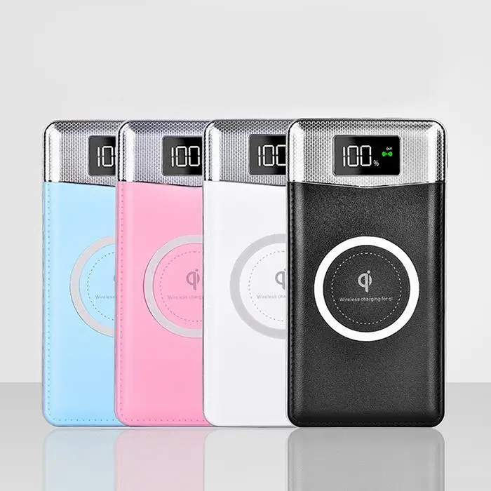 QI Wireless Charger Power Bank 10000mah Portable Dual USB with Digital Display External Battery Powerbank for iphone X Xiaomi
QI Wireless Charger Power Bank 10000mah Portable Dual USB with Digital Display External Battery Powerbank for iphone X Xiaomi