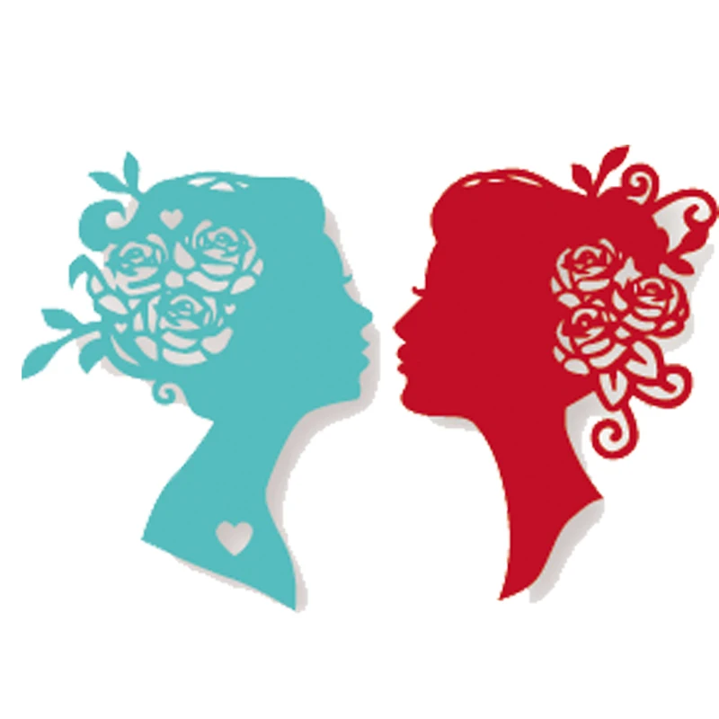 Scrapbooking Knife Mold 2pcs Rose beauty girl portrait Metal Cutting Dies Craft for DIY Paper Photo Cards Embossing Stencil 2019
Scrapbooking Knife Mold 2pcs Rose beauty girl portrait Metal Cutting Dies Craft for DIY Paper Photo Cards Embossing Stencil 2019