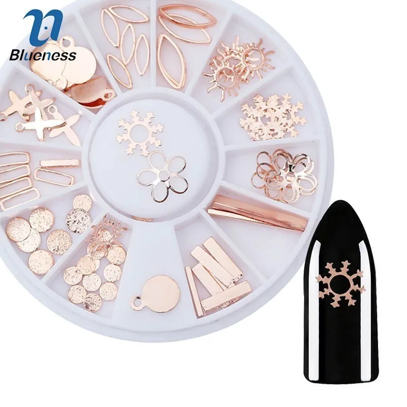 Blueness 1Wheel DIY Metal Hollow Nail Art Studs Decorations3D Beauty Metal Riverts Manicure Nail Drill Accessories in Wheel
Blueness 1Wheel DIY Metal Hollow Nail Art Studs Decorations3D Beauty Metal Riverts Manicure Nail Drill Accessories in Wheel