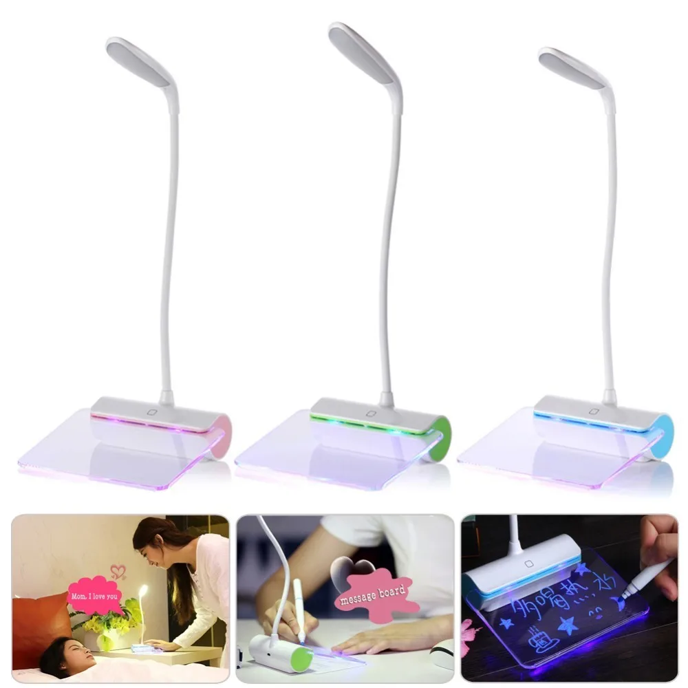Novelty LED Table Lamp USB Rechargeable Eye Protection LED Desk Lamp Touch Switch Reading Light LED Message Desk Lamp
Novelty LED Table Lamp USB Rechargeable Eye Protection LED Desk Lamp Touch Switch Reading Light LED Message Desk Lamp