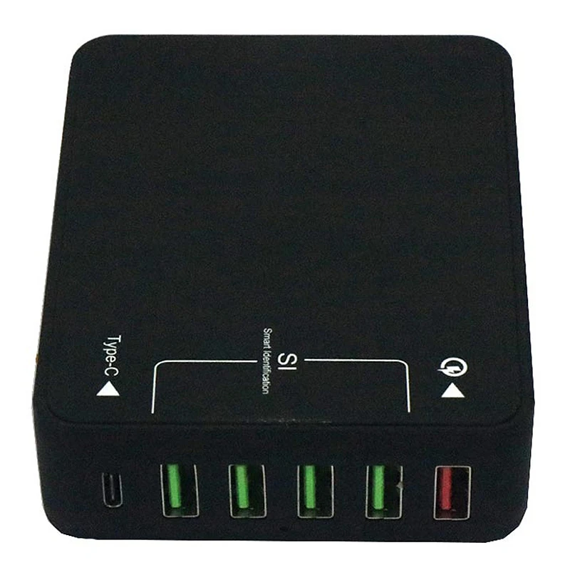 40W QC3.0 5USB Smart Fast Charger Compatible For Iphone Xs/Xs Max/Xr And More Us Plug
40W QC3.0 5USB Smart Fast Charger Compatible For Iphone Xs/Xs Max/Xr And More Us Plug