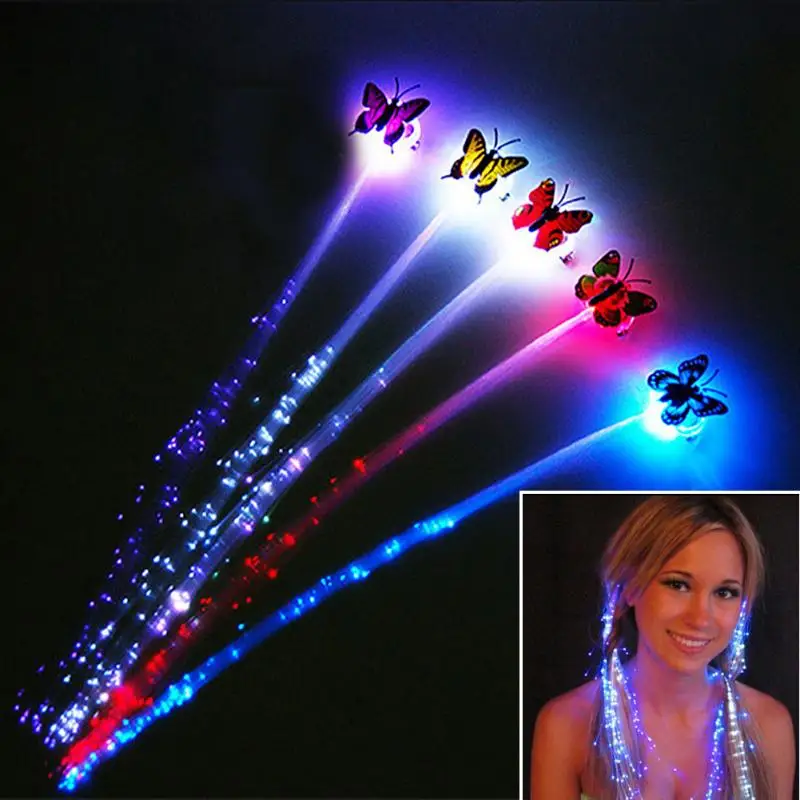 LED Pigtail Interest Braids Girls Hair Ornament Light-emitting Party Braid Hairpin Flash Braid Led Toy Hair Glow Light-Up Toy#05
LED Pigtail Interest Braids Girls Hair Ornament Light-emitting Party Braid Hairpin Flash Braid Led Toy Hair Glow Light-Up Toy#05