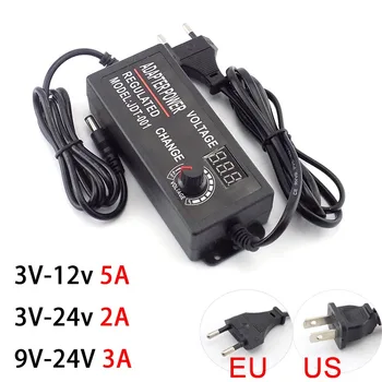 AC 100-220V to DC 3v -12V 3v-24V 9v-24V Adjustable Universal Power Supply adapter adaptador homecare Charger Screen adaptor
AC 100-220V to DC 3v -12V 3v-24V 9v-24V Adjustable Universal Power Supply adapter adaptador homecare Charger Screen adaptor