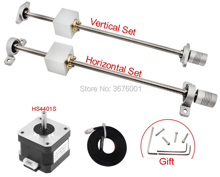 LG Linear Guide T8 Screw Motion Stage Moulde Rail CNC With Nut Seat + Nema17 Stepper Motor For 3D Printer 
LG Linear Guide T8 Screw Motion Stage Moulde Rail CNC With Nut Seat + Nema17 Stepper Motor For 3D Printer
