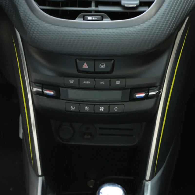 Stainless Steel Gear Panel U-shaped Bright Ring Gear Decoration Bright Frame Gear Paste for Peugeot 2008 2014 - 2017 Accessories
Stainless Steel Gear Panel U-shaped Bright Ring Gear Decoration Bright Frame Gear Paste for Peugeot 2008 2014 - 2017 Accessories