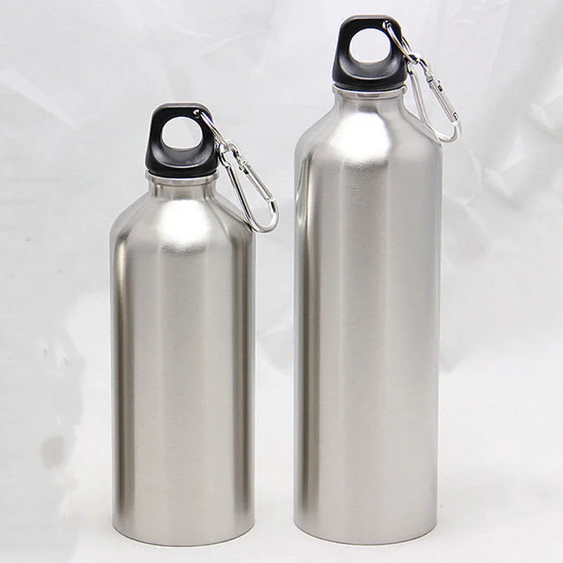 New 500ML/750ML Sliver Aluminum Water Bottles Flask Double Wall Vacuum Insulated Bottle Sports Travel Climbing Hiking Bottles
New 500ML/750ML Sliver Aluminum Water Bottles Flask Double Wall Vacuum Insulated Bottle Sports Travel Climbing Hiking Bottles