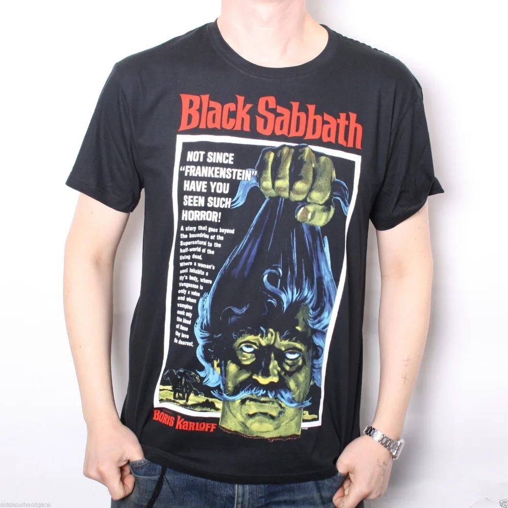 Fashion 2018 Summer Black Sabbath T Shirt 100% Official Original Movie Poster Horror T Shirt Hammer Summer Style Casual Clothing
Fashion 2018 Summer Black Sabbath T Shirt 100% Official Original Movie Poster Horror T Shirt Hammer Summer Style Casual Clothing