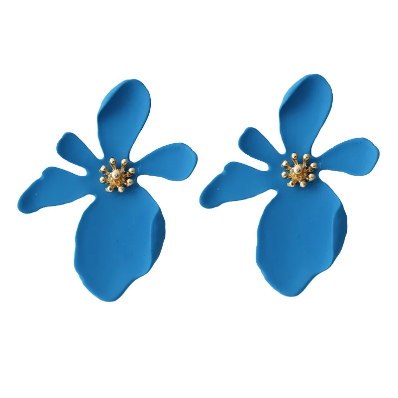 Fashion 2019 Ladies Cute Spray Paint Metal Flower Stud Earrings For Women Korean Jewelry Kids Girls Gifts Earring
Fashion 2019 Ladies Cute Spray Paint Metal Flower Stud Earrings For Women Korean Jewelry Kids Girls Gifts Earring