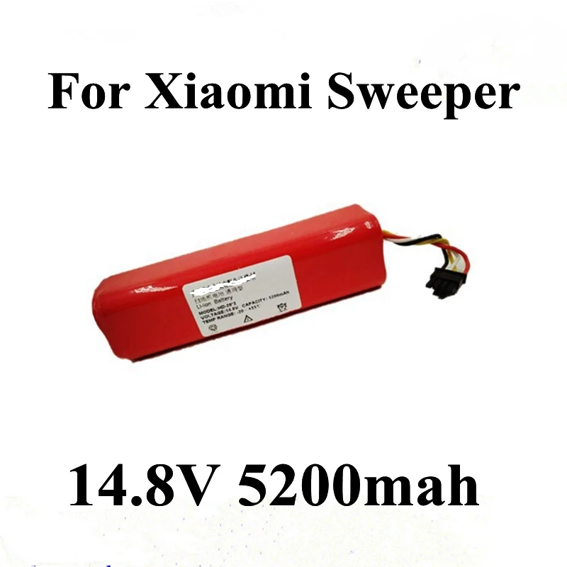 14.8v 5200mah 18650 Battery Pack for Xiaomi Sweeping 14.8v ICR18650 5200mah Robot Vacuum Cleaner Lithium Battery Pack
14.8v 5200mah 18650 Battery Pack for Xiaomi Sweeping 14.8v ICR18650 5200mah Robot Vacuum Cleaner Lithium Battery Pack