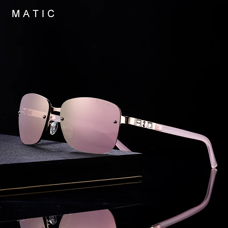 MATIC Vintage Brand Design Pink Rectangle Rimless Sunglasses Women Feminine High Quality Pilot Mirrored Frameless Sun Glasses
MATIC Vintage Brand Design Pink Rectangle Rimless Sunglasses Women Feminine High Quality Pilot Mirrored Frameless Sun Glasses