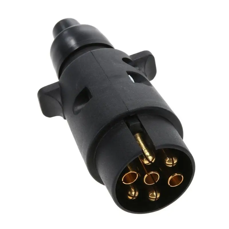 12V 7 Way Round Standard European Car Plug Connector Plastic Car Trailer RVs 7 Pin Socket Plugs For Trailers RVs Car Accessaries
12V 7 Way Round Standard European Car Plug Connector Plastic Car Trailer RVs 7 Pin Socket Plugs For Trailers RVs Car Accessaries