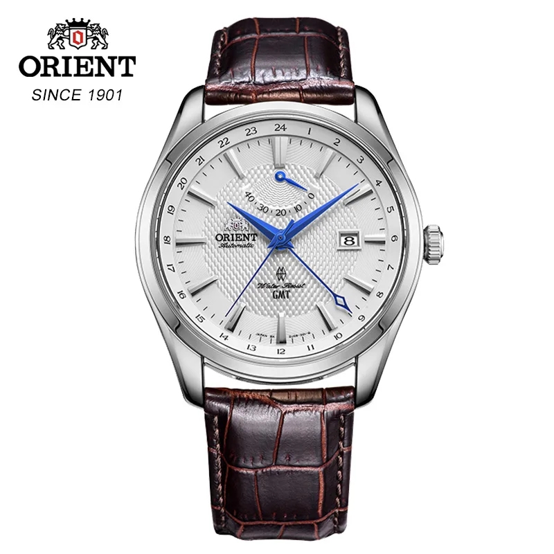 100% ORIENT Watch Made in Japan Automatic Mechanical Wristwatch Leather Sports Date Clock fashion waterproof Business Watch
100% ORIENT Watch Made in Japan Automatic Mechanical Wristwatch Leather Sports Date Clock fashion waterproof Business Watch