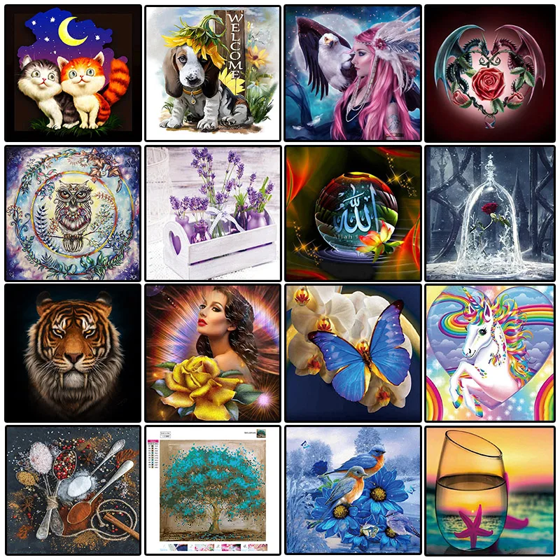 5D Diy Fashion Diamond Painting Cross Stitch Kit Home Animal Landscape Character Wall Stickers Mosaic Embroidery Painting
5D Diy Fashion Diamond Painting Cross Stitch Kit Home Animal Landscape Character Wall Stickers Mosaic Embroidery Painting