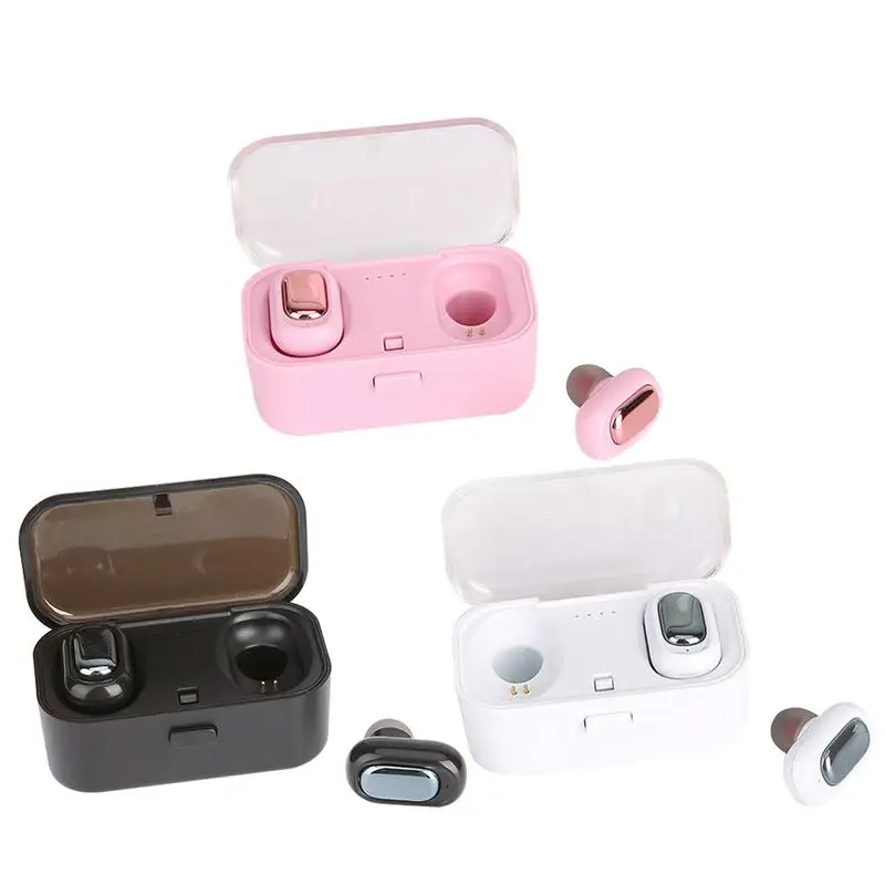 TWS Wireless Bluetooth4.2 Earphone Handsfree Sports Earbuds Built-in Mic With Charging Box Support Music Multi-point Connection
TWS Wireless Bluetooth4.2 Earphone Handsfree Sports Earbuds Built-in Mic With Charging Box Support Music Multi-point Connection