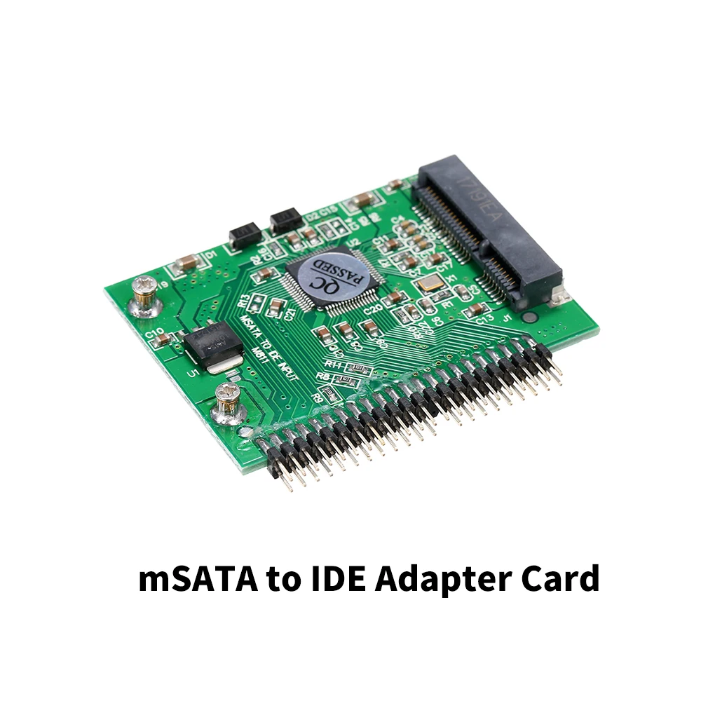 mSATA (PCI-E) SSD to 2.5'' 44Pin IDE Converter Adapter As 2.5 Inch IDE HDD For Laptop 5V
mSATA (PCI-E) SSD to 2.5'' 44Pin IDE Converter Adapter As 2.5 Inch IDE HDD For Laptop 5V