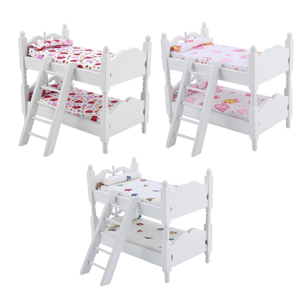 1:12 Doll House Bed Mini Furniture Children Bedroom Model Bunk Bed Toys Furniture Toys Kids Hobbies Pretend Play Toys
1:12 Doll House Bed Mini Furniture Children Bedroom Model Bunk Bed Toys Furniture Toys Kids Hobbies Pretend Play Toys