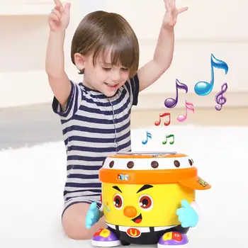 Baby Multi-function Electric Toy DJ Party Pat Drum With Ligh & Music Hand Drum Puzzle Toys For Children Hobby Toy
Baby Multi-function Electric Toy DJ Party Pat Drum With Ligh & Music Hand Drum Puzzle Toys For Children Hobby Toy