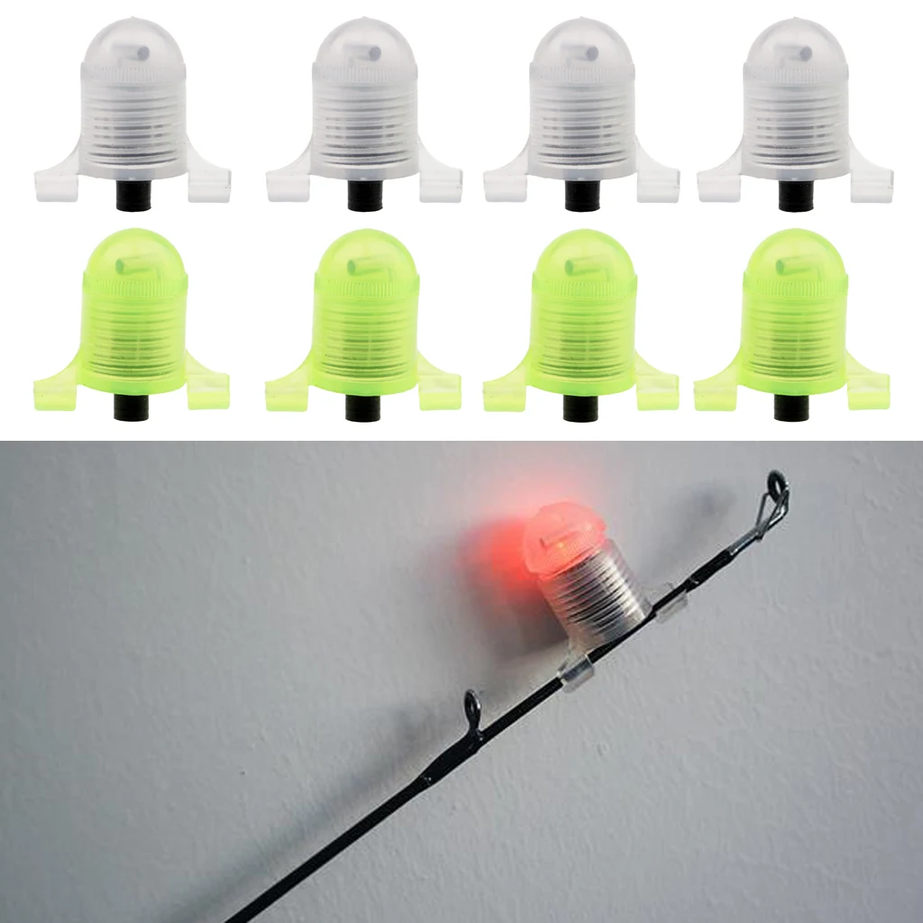 8pcs Fishing Bite Alarm Led Fish Bite Alarm Fishing Rod Tip Alarms Indicator Alternately Flashes Green and Red Light
8pcs Fishing Bite Alarm Led Fish Bite Alarm Fishing Rod Tip Alarms Indicator Alternately Flashes Green and Red Light