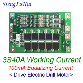 5pcs/lot 11.1V 12.6V 3S60A Li-ion Battery Charger Protection Board 18650 BMS Drive Drill Motor
5pcs/lot 11.1V 12.6V 3S60A Li-ion Battery Charger Protection Board 18650 BMS Drive Drill Motor