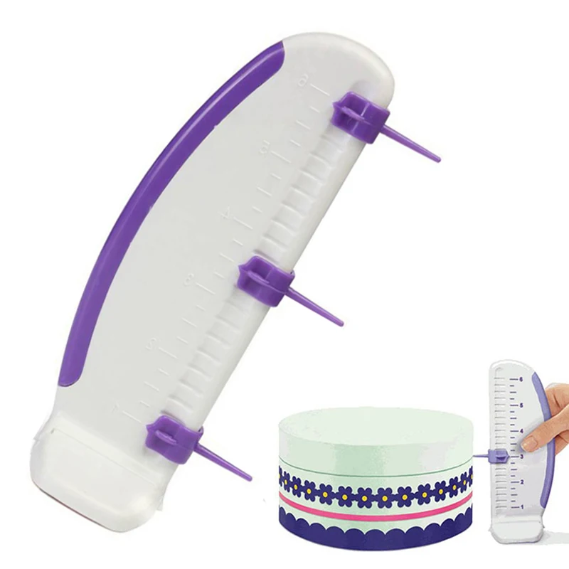 KHGDNOR Fondant Cake Ruler Cake Decorator Marker Tools Cake Three-Dimensional Ruler Baking Tools
KHGDNOR Fondant Cake Ruler Cake Decorator Marker Tools Cake Three-Dimensional Ruler Baking Tools