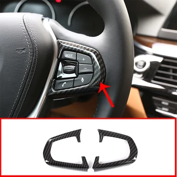 For BMW 5 Series G30 2018 For BMW X4 G02 2018 Car Parts Carbon Fiber ABS Chrome Interior Steering Wheel Button Frame Trim 2 Pcs
For BMW 5 Series G30 2018 For BMW X4 G02 2018 Car Parts Carbon Fiber ABS Chrome Interior Steering Wheel Button Frame Trim 2 Pcs