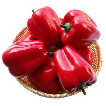 Gresorth 8pcs Artificial Big Bell Red Pepper Decoration Fake Vegetable Home Kitchen Cabinet Food Toy Model
Gresorth 8pcs Artificial Big Bell Red Pepper Decoration Fake Vegetable Home Kitchen Cabinet Food Toy Model
