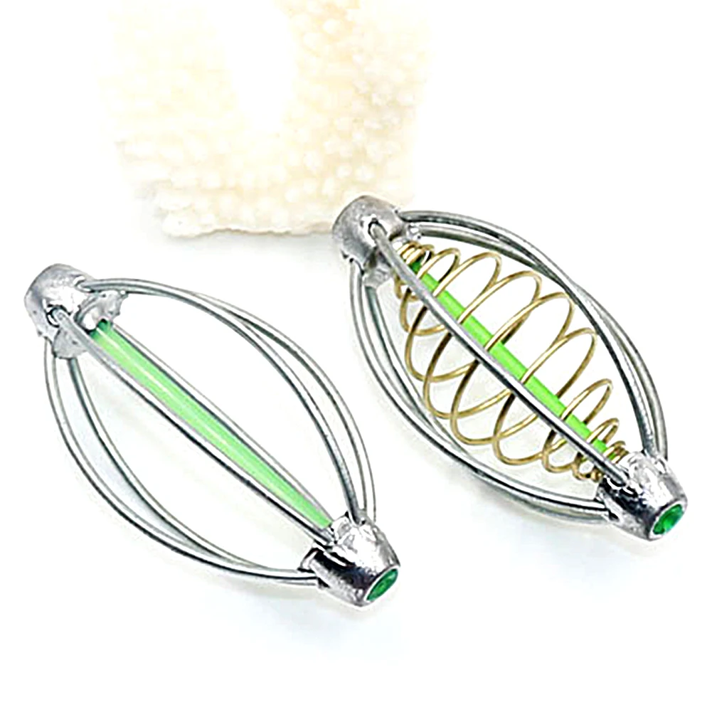 Tookie Fishing Bait Cage, Fishing Feeder Thrower Carp Tool with Spring(7cm with spring)
Tookie Fishing Bait Cage, Fishing Feeder Thrower Carp Tool with Spring(7cm with spring)