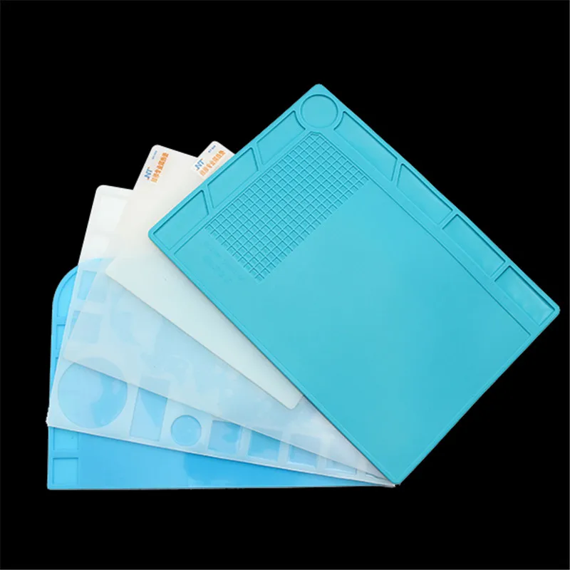 1Pc Heat Resistant Silicone Pad Desk Mat Heat Insulation Maintenance Platform BGA Soldering Repair Station 5 Styles For Option
1Pc Heat Resistant Silicone Pad Desk Mat Heat Insulation Maintenance Platform BGA Soldering Repair Station 5 Styles For Option