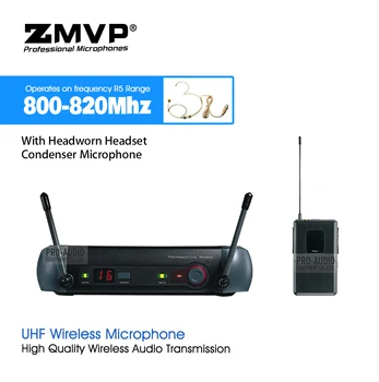 ZMVP PGX14 UHF Professional Karaoke Wireless Microphone System with PGX4 Bodypack Transmitter Condenser Headset Mic 800-820Mhz
ZMVP PGX14 UHF Professional Karaoke Wireless Microphone System with PGX4 Bodypack Transmitter Condenser Headset Mic 800-820Mhz