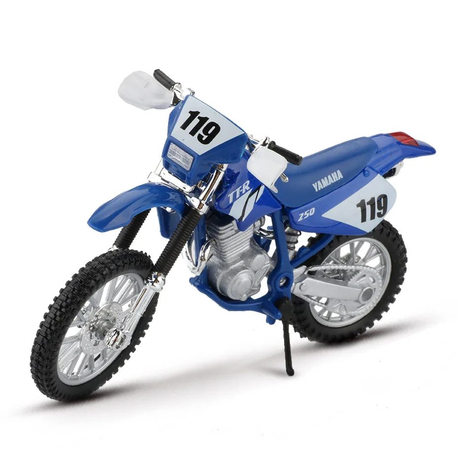 Maisto 1:18 Scale Alloy Mountain Bicycle Toy Dirt Bike TT-R250 Motocross Off Road Motorcycle Creative Toys For Children Gift
Maisto 1:18 Scale Alloy Mountain Bicycle Toy Dirt Bike TT-R250 Motocross Off Road Motorcycle Creative Toys For Children Gift