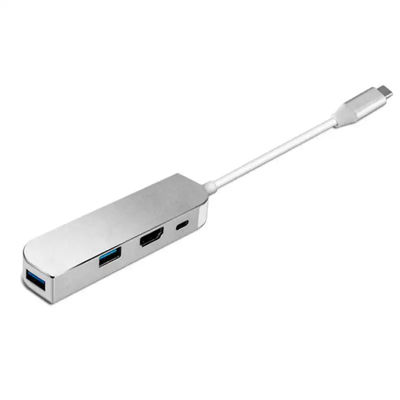 4 In 1 Type-C+Hdmi+Usb Hd Cable Aluminum Usb 3.1 4K Hd Quality
4 In 1 Type-C+Hdmi+Usb Hd Cable Aluminum Usb 3.1 4K Hd Quality