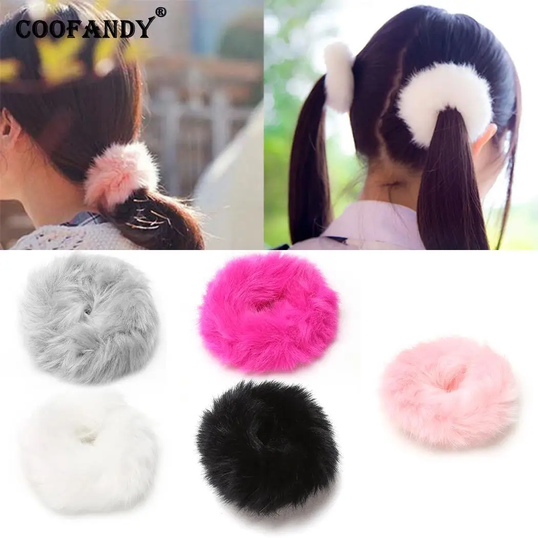 Hair Scrunchie White Fashion Black Ring Women Rope Furry Fluffy Girls Round Gray Elastic Faux Band Fur Pink Rose Red
Hair Scrunchie White Fashion Black Ring Women Rope Furry Fluffy Girls Round Gray Elastic Faux Band Fur Pink Rose Red