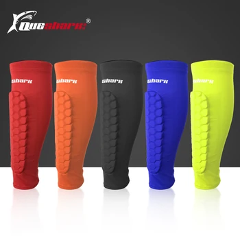 QUESHARK Sports Soccer Shin Guards Honeycomb Football Compression Calf Sleeve Support Cycling Training caneleira Leg Protection
QUESHARK Sports Soccer Shin Guards Honeycomb Football Compression Calf Sleeve Support Cycling Training caneleira Leg Protection
