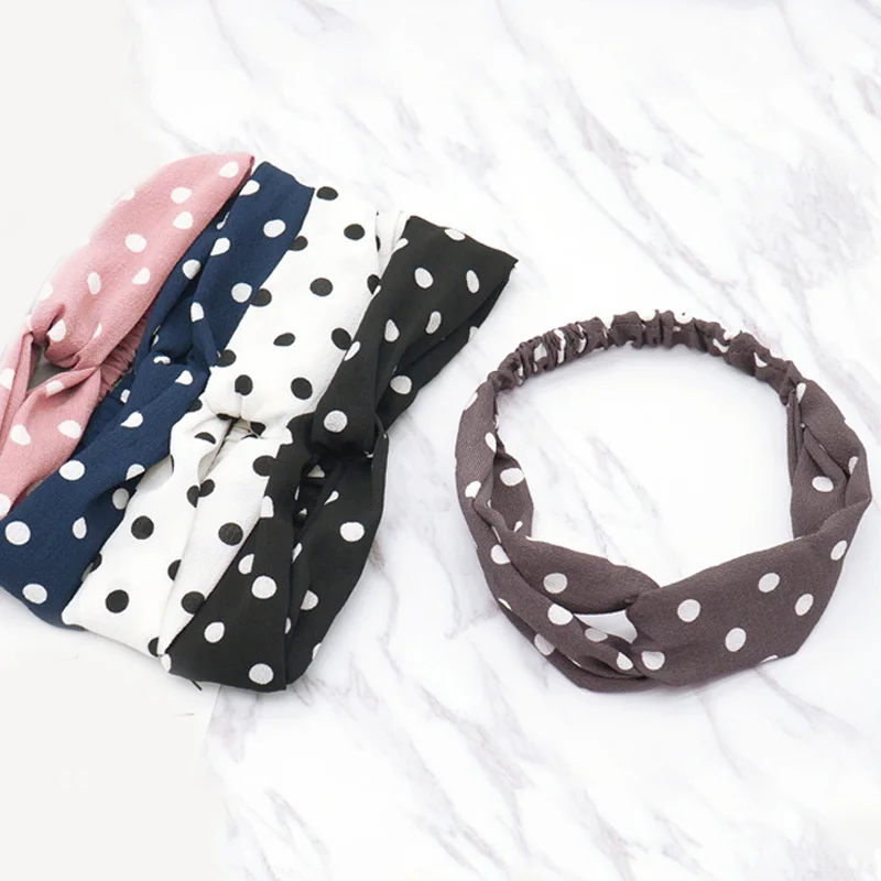 Korean fashion dot headband white spot stretch girl Hair Accessories for Bath Makeup Hair Band elegant bow girl beach headwear
Korean fashion dot headband white spot stretch girl Hair Accessories for Bath Makeup Hair Band elegant bow girl beach headwear