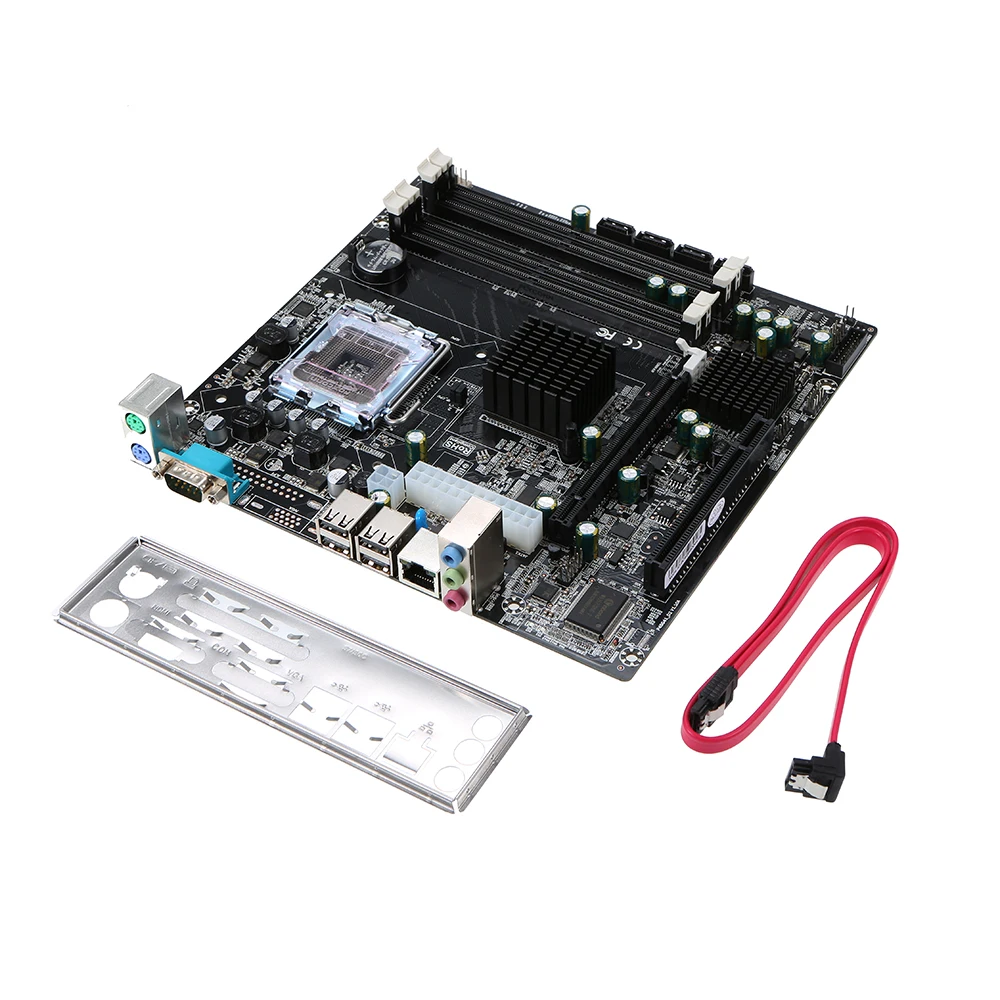 Motherboard Mainboard for Intel P45 Chipset SATA Port Socket LGA775 DDR/DDR2 32GB
Motherboard Mainboard for Intel P45 Chipset SATA Port Socket LGA775 DDR/DDR2 32GB