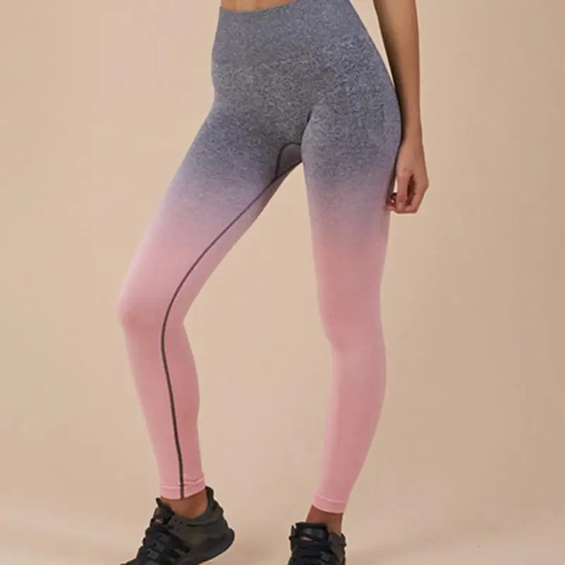Women's Buttocks Yoga Pants Yoga Sports Trousers Snowflakes Color Moisture and Sweat Wicking Crotch Tensile Seamless Gradient Yo
Women's Buttocks Yoga Pants Yoga Sports Trousers Snowflakes Color Moisture and Sweat Wicking Crotch Tensile Seamless Gradient Yo