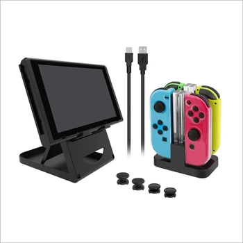Game Pack for Nintend Switch Charging Dock Charger Type-C Charging Cable Folding Stand Protective Case TPU Thumbstick Cover Set
Game Pack for Nintend Switch Charging Dock Charger Type-C Charging Cable Folding Stand Protective Case TPU Thumbstick Cover Set