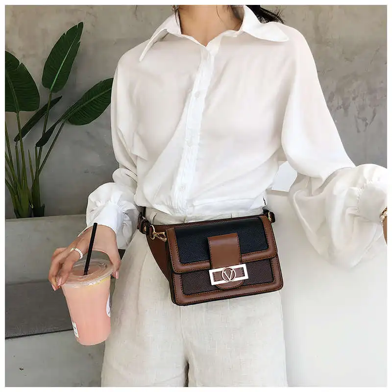 Women Waist Bag Pack Fanny Pack PU Leahter Waist Bag Chain Shoulder Bag Female Fashion Waist Belt Bag High Quality Female Purse
Women Waist Bag Pack Fanny Pack PU Leahter Waist Bag Chain Shoulder Bag Female Fashion Waist Belt Bag High Quality Female Purse