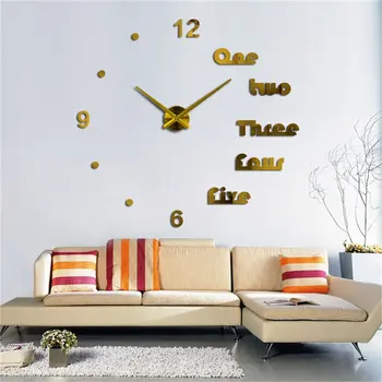 Big Mirror wall clock Digital Large wall clock modern design 3D Luxury DIY silent Nordic kitchen clock sticker wall watch home
Big Mirror wall clock Digital Large wall clock modern design 3D Luxury DIY silent Nordic kitchen clock sticker wall watch home
