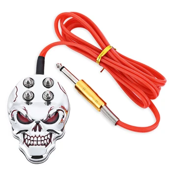 Tattoo Machine Power Supply Foot Pedal Switch Skull Tattoo Accesories Professional Quality Foot-Switch Pedal
Tattoo Machine Power Supply Foot Pedal Switch Skull Tattoo Accesories Professional Quality Foot-Switch Pedal
