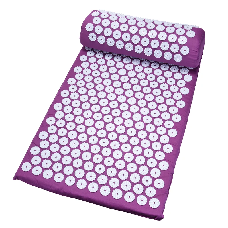 Hot Massager 26*17 inch Massage Mat Acupressure Relieve Back Body Pain Relax Spike Mat Acupuncture Massage Yoga Mat with Pillow
Hot Massager 26*17 inch Massage Mat Acupressure Relieve Back Body Pain Relax Spike Mat Acupuncture Massage Yoga Mat with Pillow